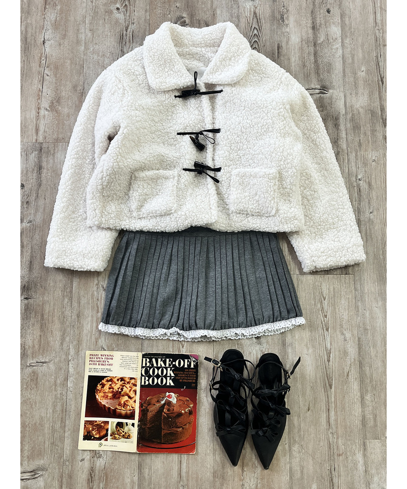 poodle coat 詳細画像 ホワイト 11