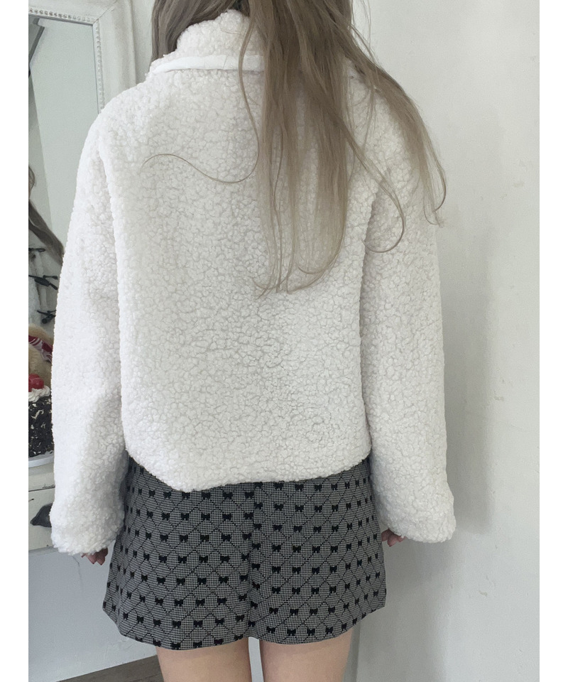 poodle coat 詳細画像 ホワイト 14