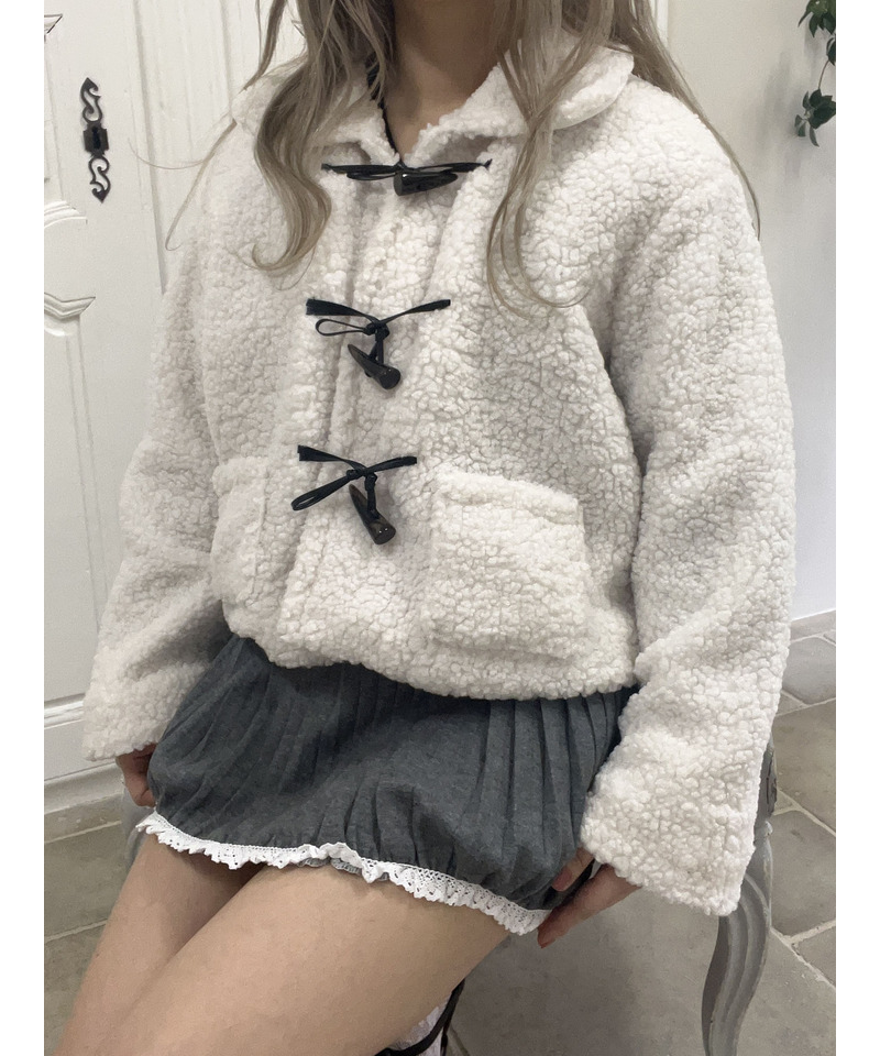 poodle coat 詳細画像 ホワイト 9
