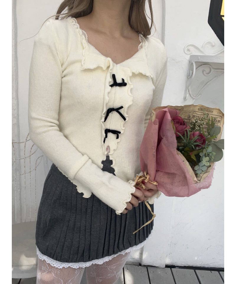 ガーリーメロウトップス 詳細画像 ベージュ 10