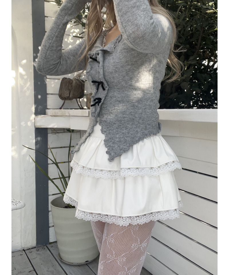 ガーリーメロウトップス 詳細画像 グレー 5
