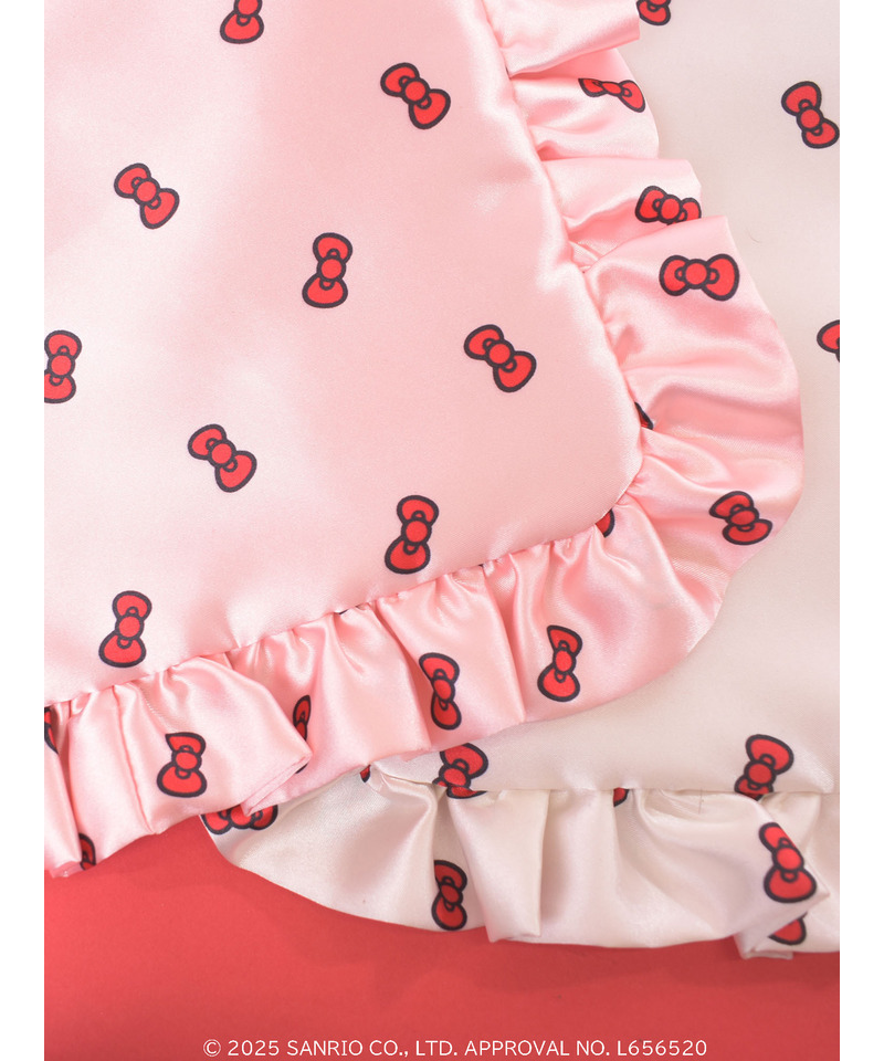 【HELLO KITTY】リボン柄トートバッグ 詳細画像 ピンク 14