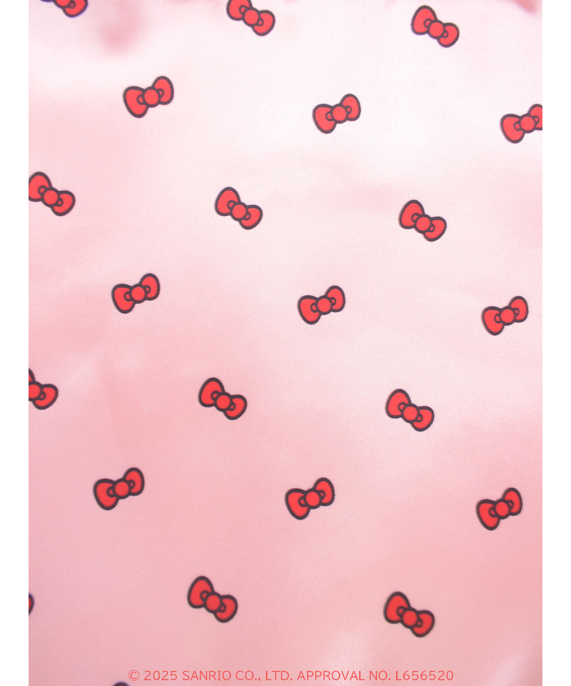 【HELLO KITTY】リボン柄トートバッグ 詳細画像 ピンク 15