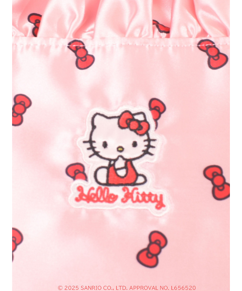 【HELLO KITTY】リボン柄トートバッグ 詳細画像 ピンク 16