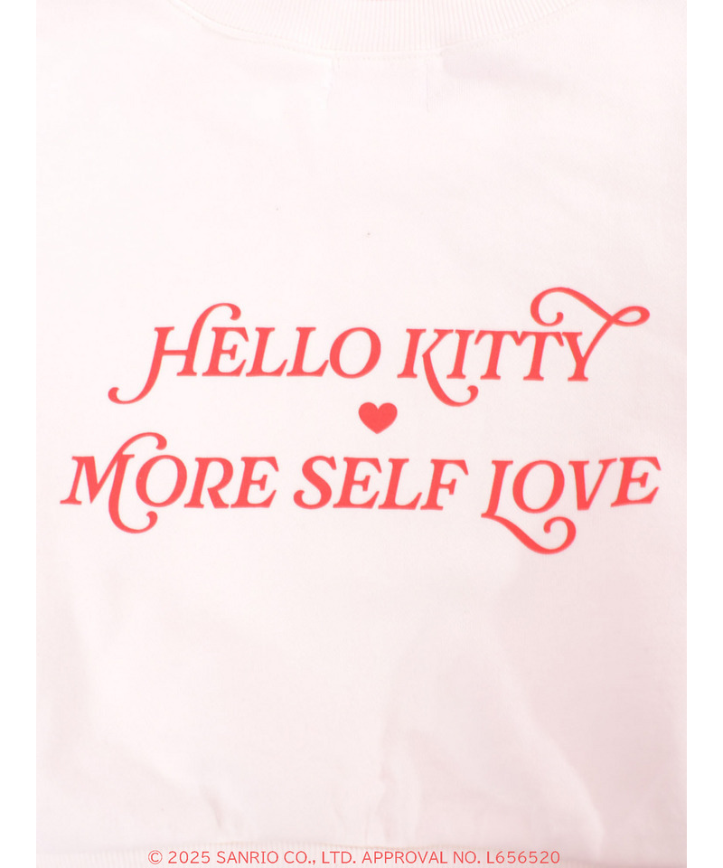 【HELLO KITTY】ハートぬいぐるみスウェット 詳細画像 オフホワイト 15