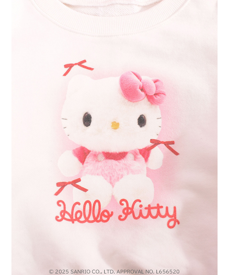 【HELLO KITTY】ぬいぐるみスウェット 詳細画像 オフホワイト 13