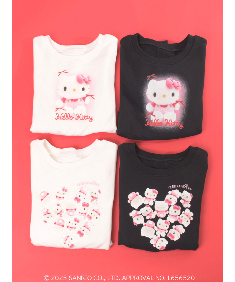【HELLO KITTY】ぬいぐるみスウェット 詳細画像 オフホワイト 9