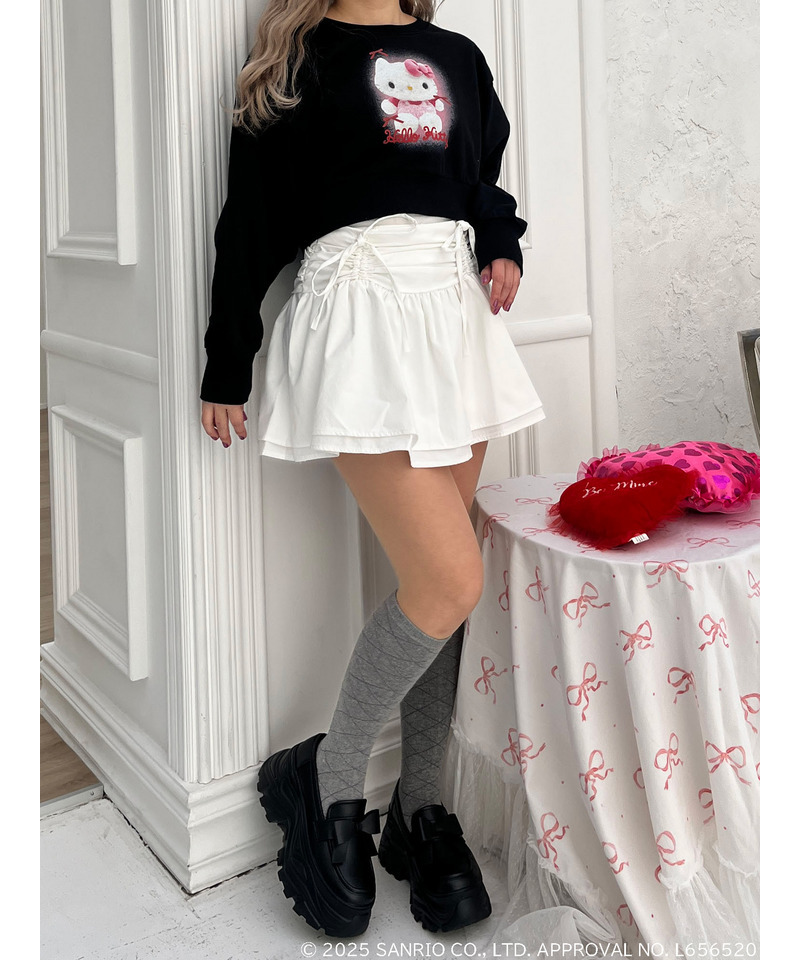 【HELLO KITTY】ぬいぐるみスウェット 詳細画像 ブラック 6