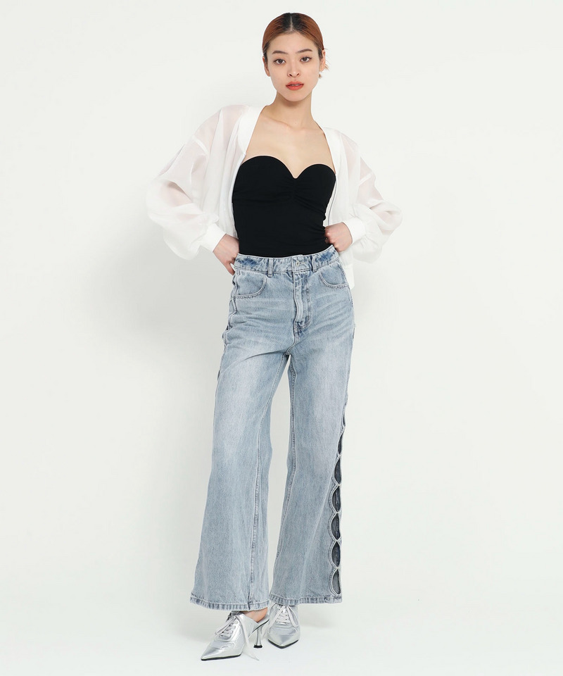 ラメシアーブルゾン 詳細画像 ホワイト 10