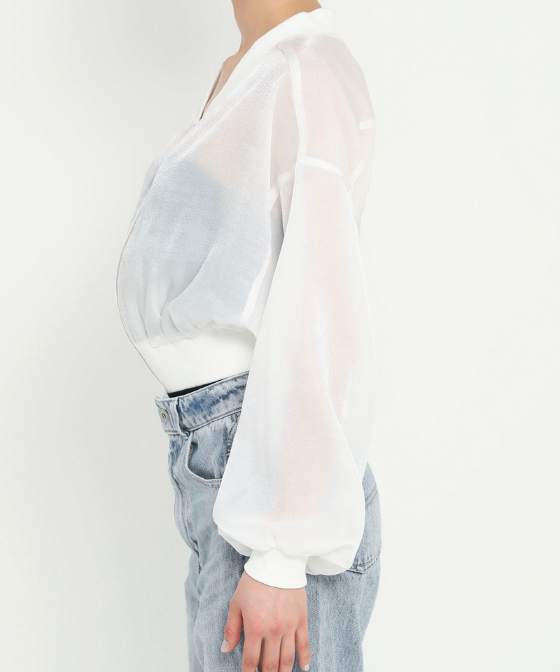 ラメシアーブルゾン 詳細画像 ホワイト 13