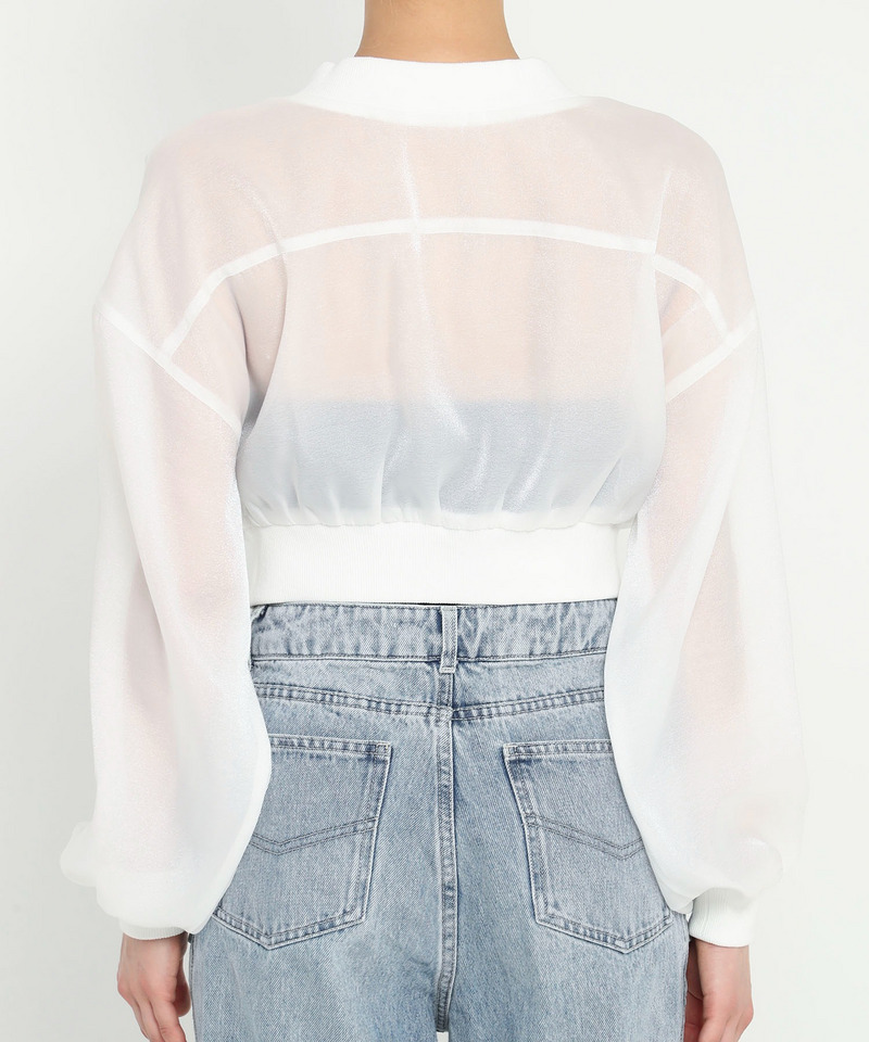 ラメシアーブルゾン 詳細画像 ホワイト 14