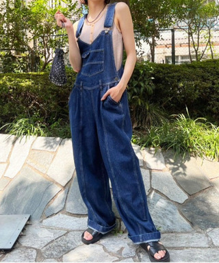 デニムオーバーオール