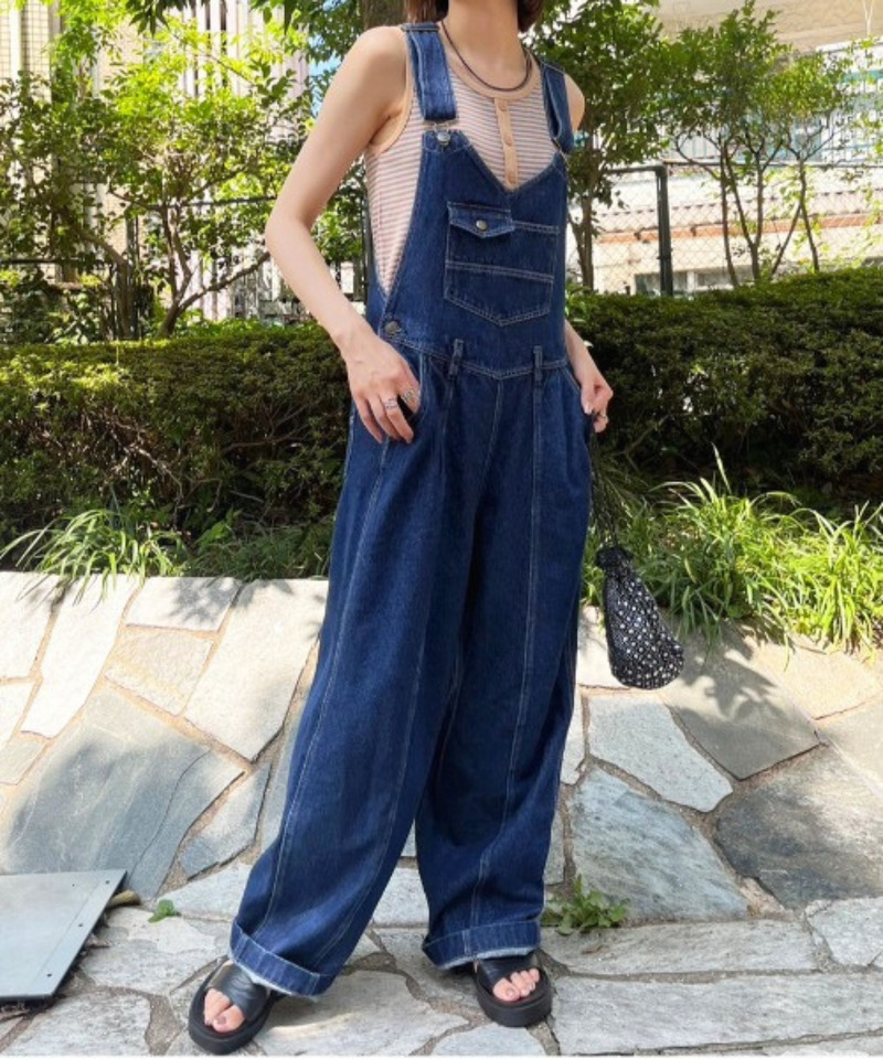 デニムオーバーオール 詳細画像 インディゴ 2