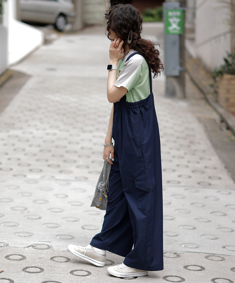 DNC Retoro sports 配色ラインTEE 詳細画像 グリーン 3