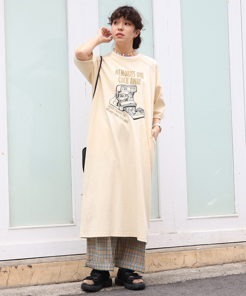 Instant cameraモチーフカットOP 詳細画像 オフホワイト 11