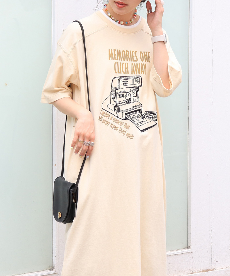 Instant cameraモチーフカットOP 詳細画像 オフホワイト 3