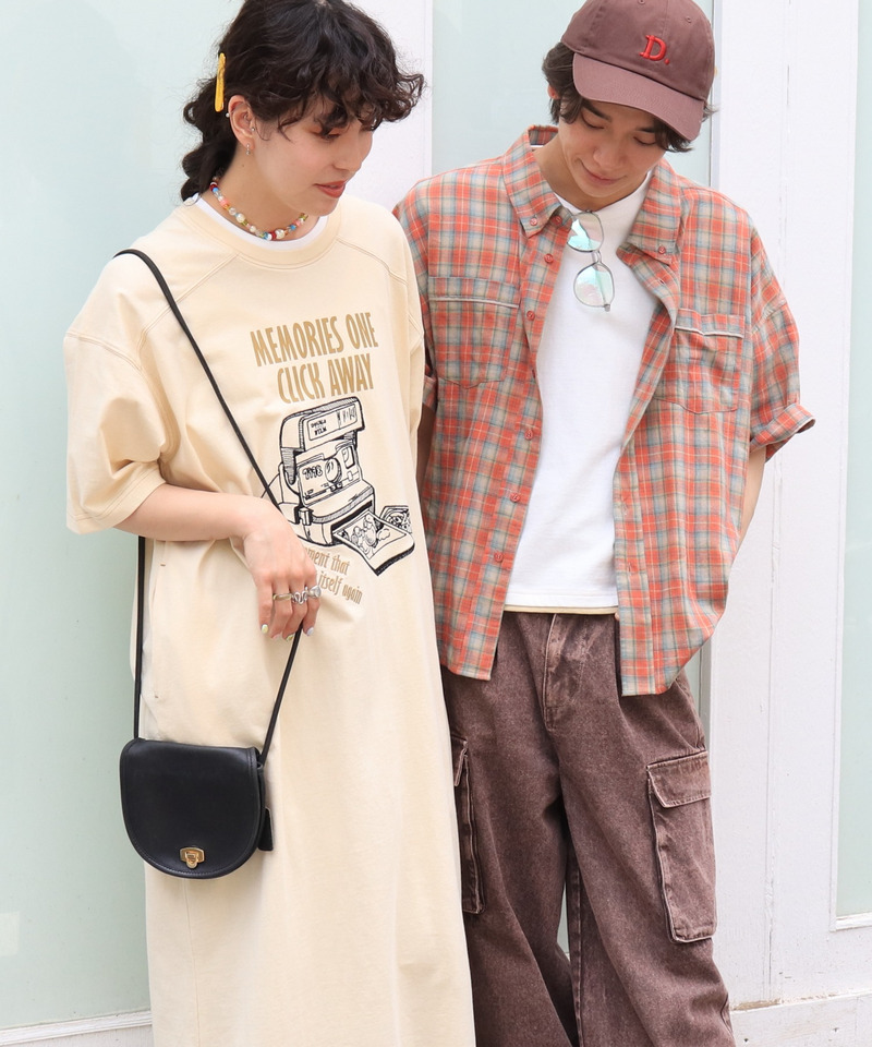 Instant cameraモチーフカットOP 詳細画像 オフホワイト 7