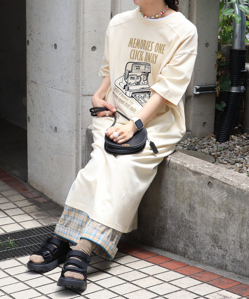 Instant cameraモチーフカットOP 詳細画像 オフホワイト 9