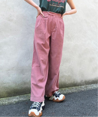 16Wコーデュロイコインポケットパンツ