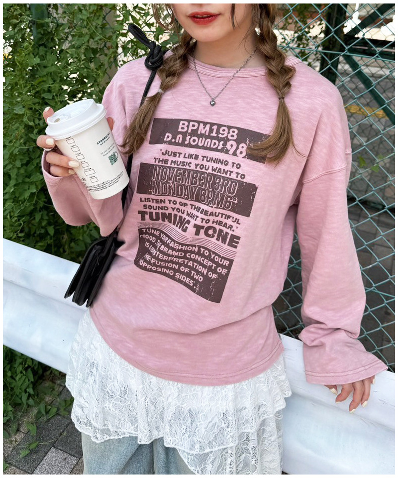 TUNING TONE ピグメントロンTEE 詳細画像 ピンク 1