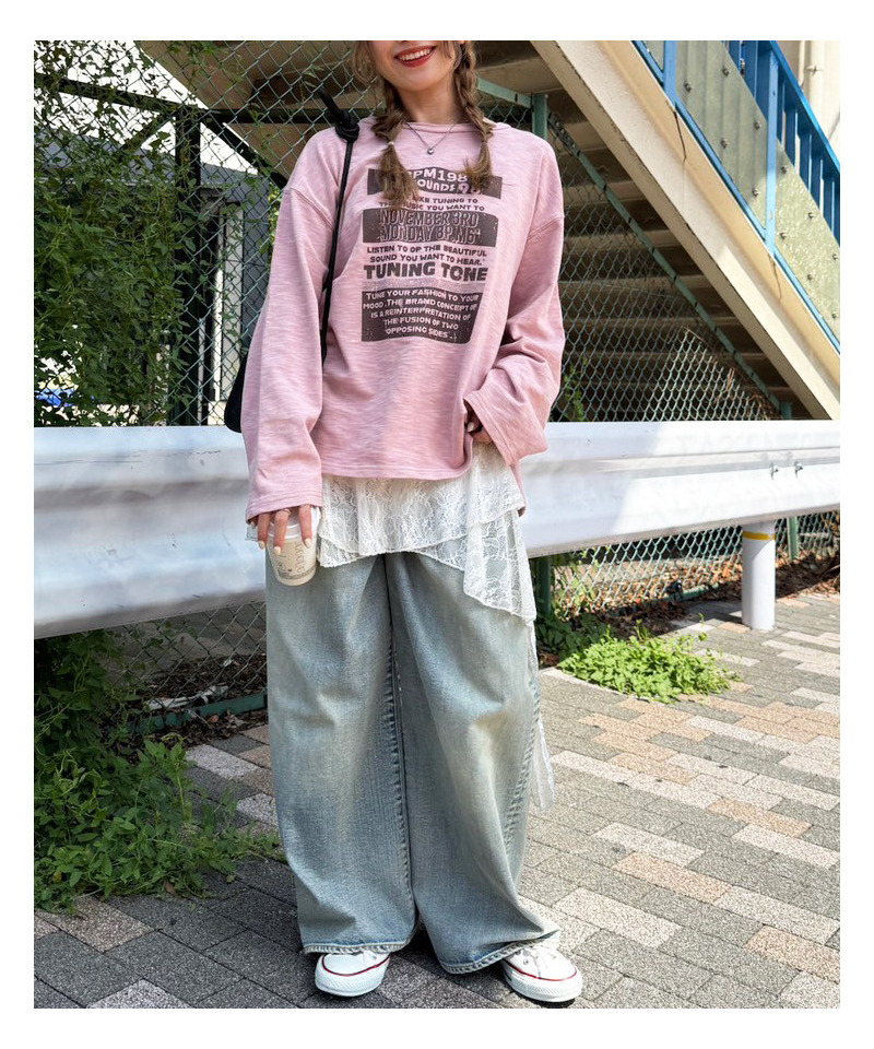 TUNING TONE ピグメントロンTEE 詳細画像 ピンク 4
