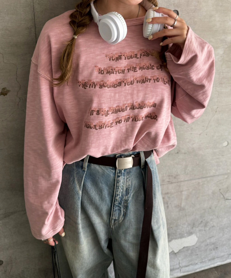 TUNING TONE ピグメントロンTEE 詳細画像 ピンク 9