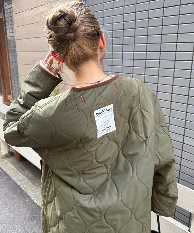 M-65 フィッシュテールライナー付きミリタリーコート 詳細画像 カーキ 19