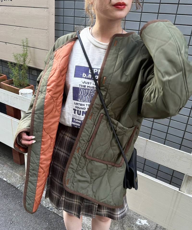 M-65 フィッシュテールライナー付きミリタリーコート 詳細画像 カーキ 20