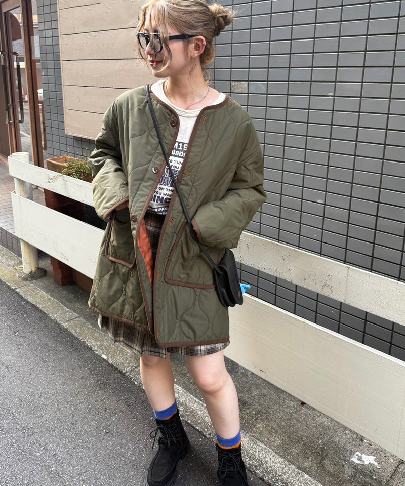 M-65 フィッシュテールライナー付きミリタリーコート 詳細画像 カーキ 6