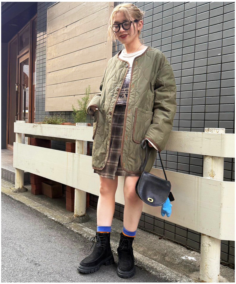 M-65 フィッシュテールライナー付きミリタリーコート 詳細画像 カーキ 7