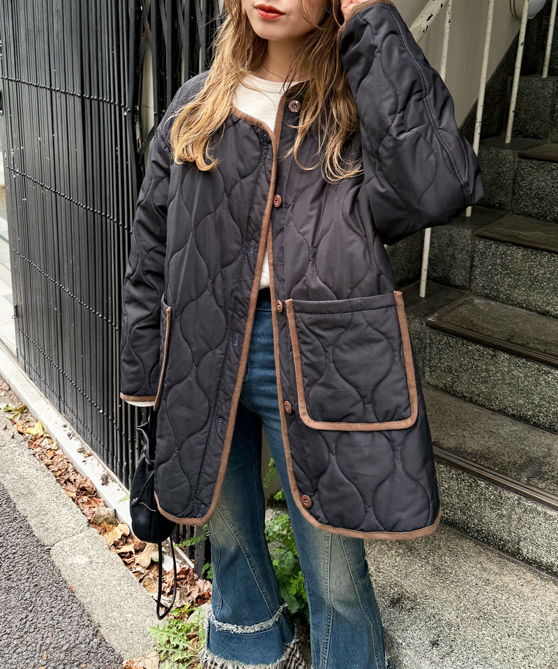 M-65 フィッシュテールライナー付きミリタリーコート 詳細画像 ブラック 13