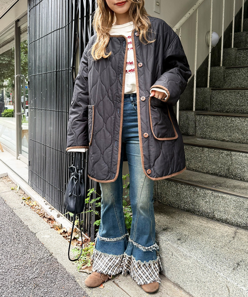 M-65 フィッシュテールライナー付きミリタリーコート 詳細画像 ブラック 15