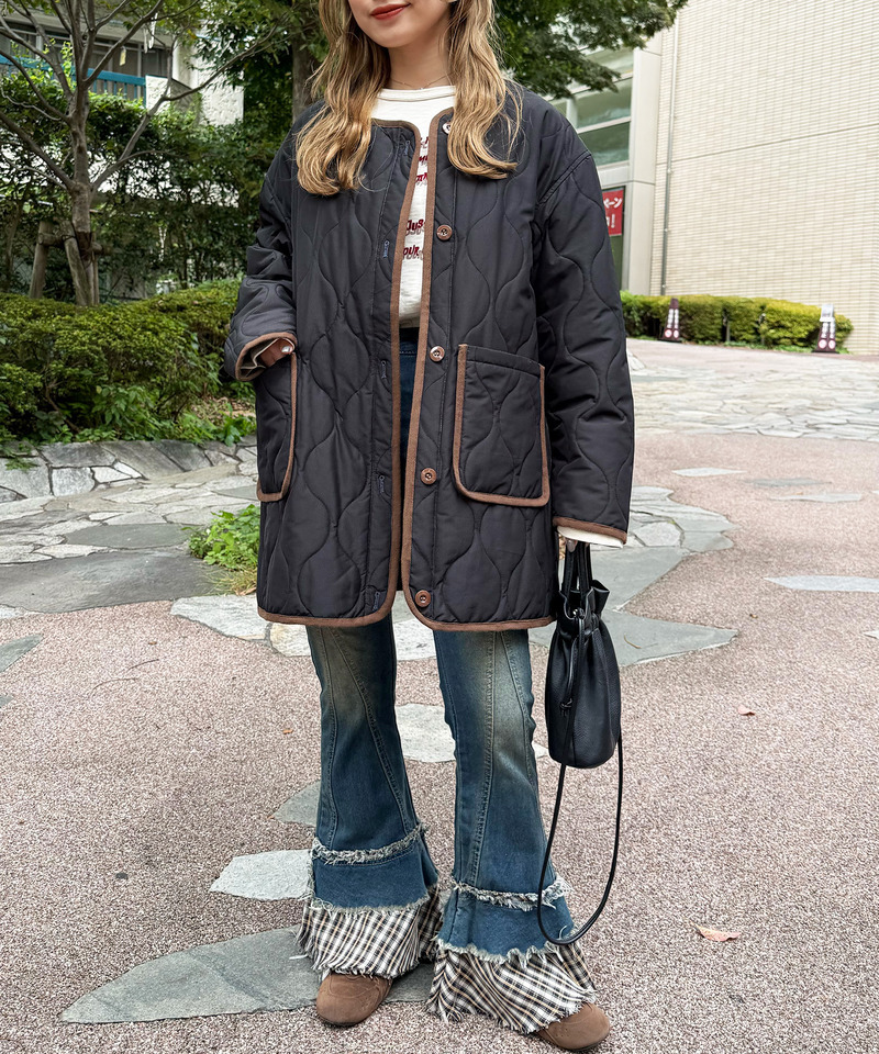 M-65 フィッシュテールライナー付きミリタリーコート 詳細画像 ブラック 19