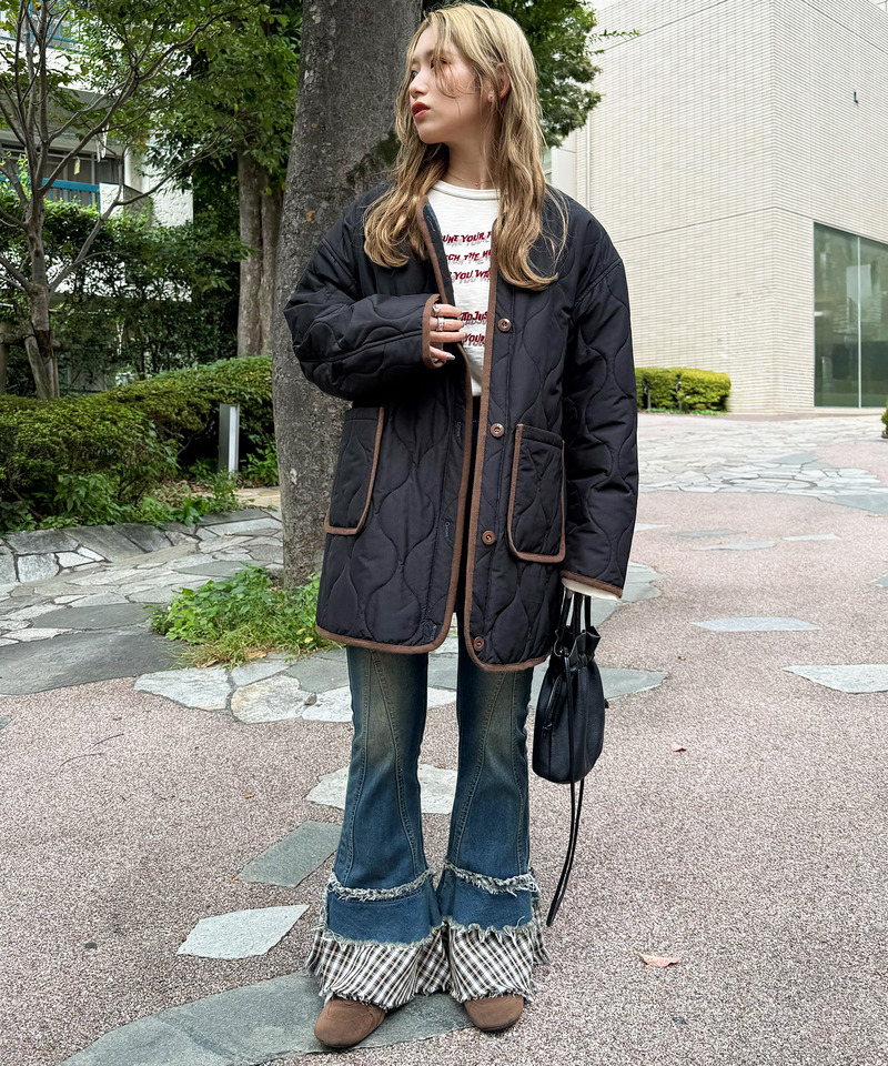 M-65 フィッシュテールライナー付きミリタリーコート 詳細画像 ブラック 23