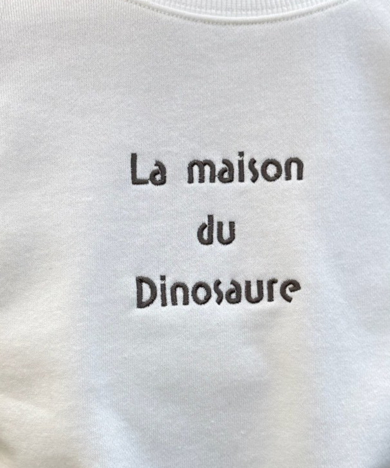 みんなで住みたい恐竜プルオーバー 詳細画像 オフホワイト 13