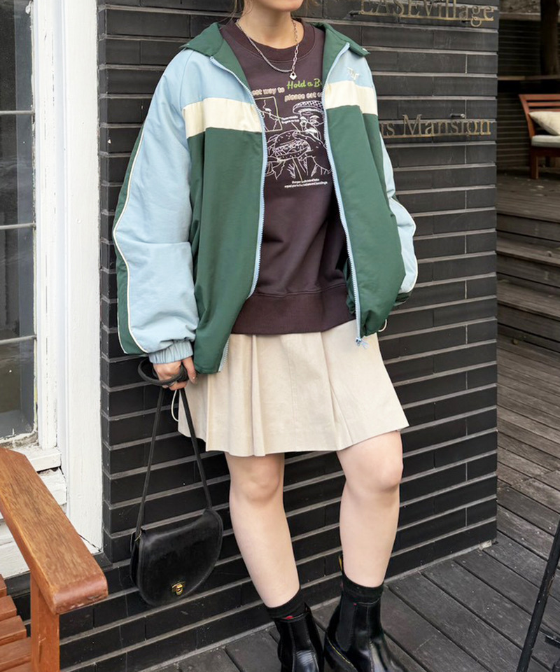 grandpa burger刺しゅうプルオーバー 詳細画像 ブラック系 4