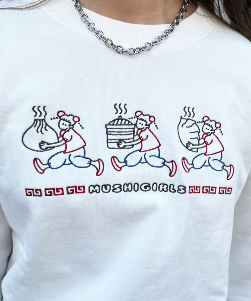 蒸しガール刺しゅうプルオーバー 詳細画像 オフホワイト 7