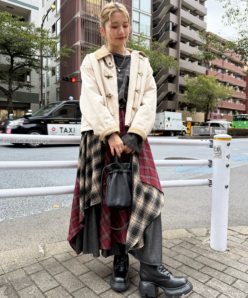 ダックファイヤーマンクロップドジャケット 詳細画像 OW 15