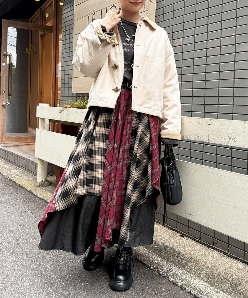 ダックファイヤーマンクロップドジャケット 詳細画像 OW 19