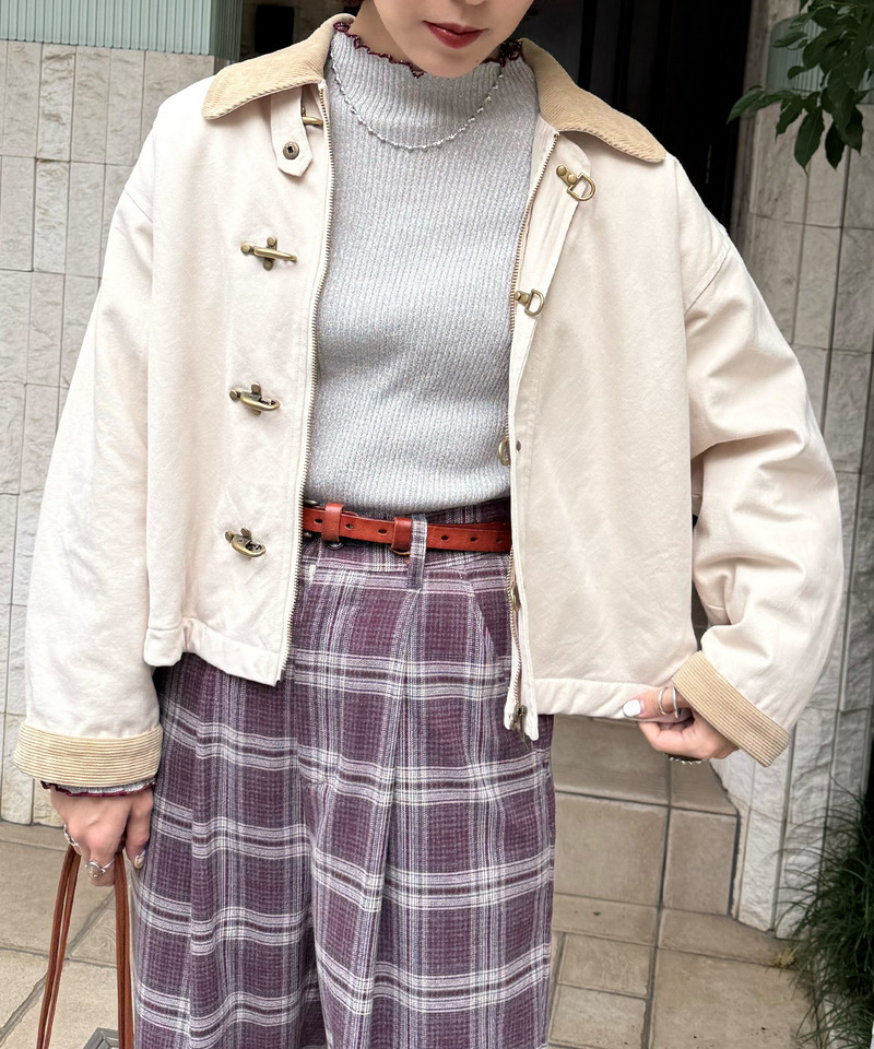 ダックファイヤーマンクロップドジャケット 詳細画像 OW 20