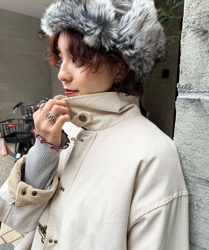 ダックファイヤーマンクロップドジャケット 詳細画像 OW 24