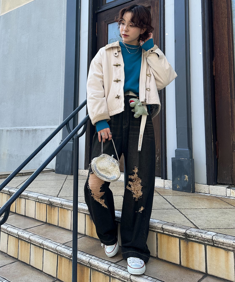 ダックファイヤーマンクロップドジャケット 詳細画像 OW 26