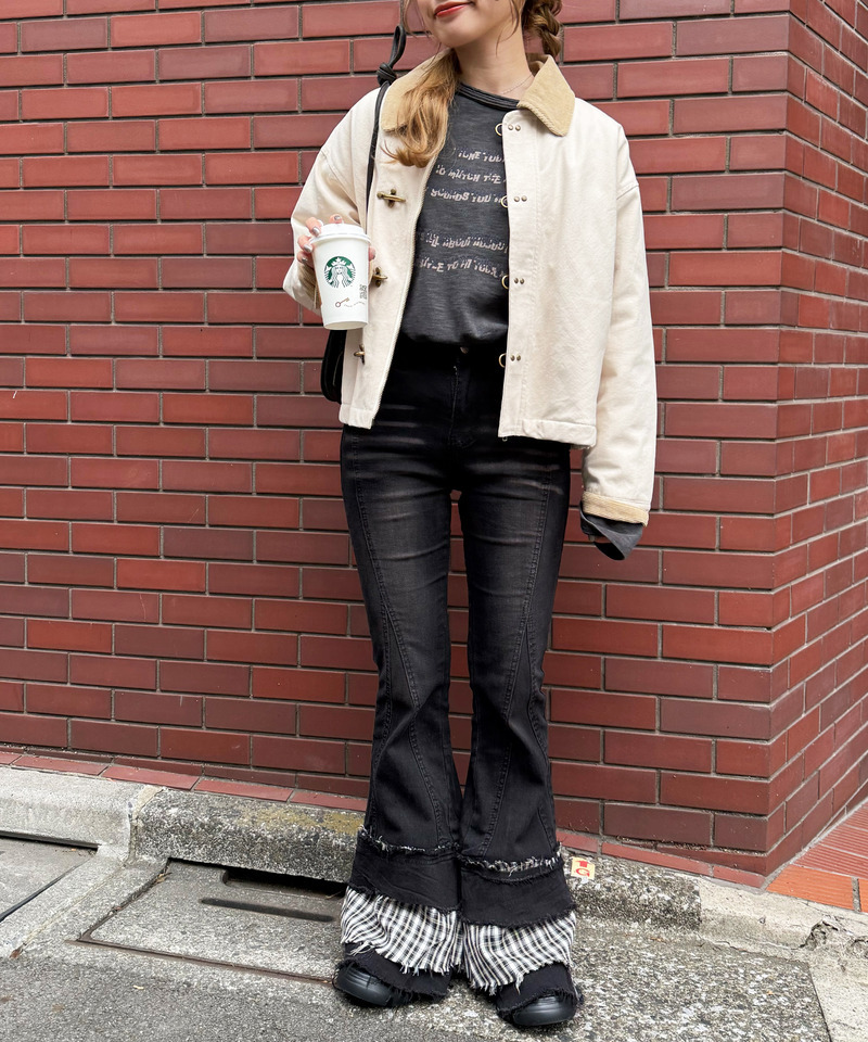 ダックファイヤーマンクロップドジャケット 詳細画像 OW 8