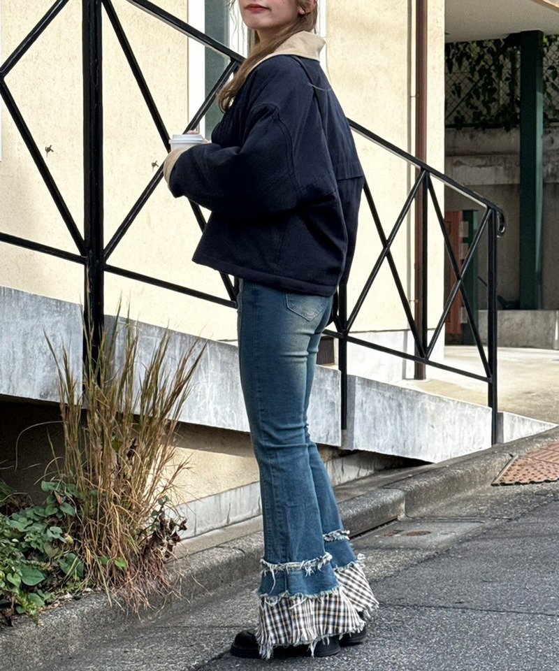 ダックファイヤーマンクロップドジャケット 詳細画像 NY 12