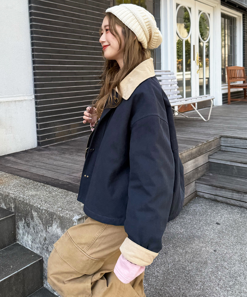 ダックファイヤーマンクロップドジャケット 詳細画像 NY 18