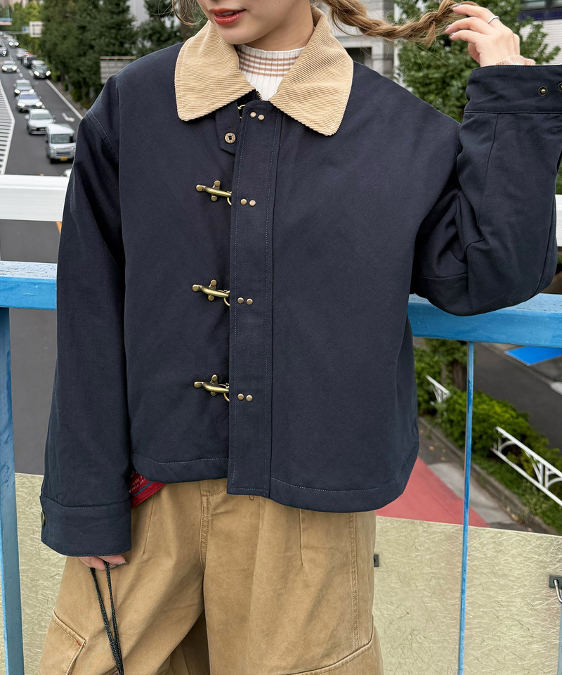 ダックファイヤーマンクロップドジャケット 詳細画像 NY 2