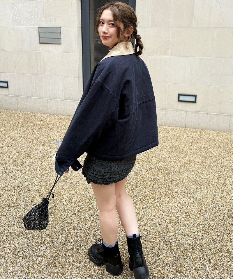 ダックファイヤーマンクロップドジャケット 詳細画像 NY 6