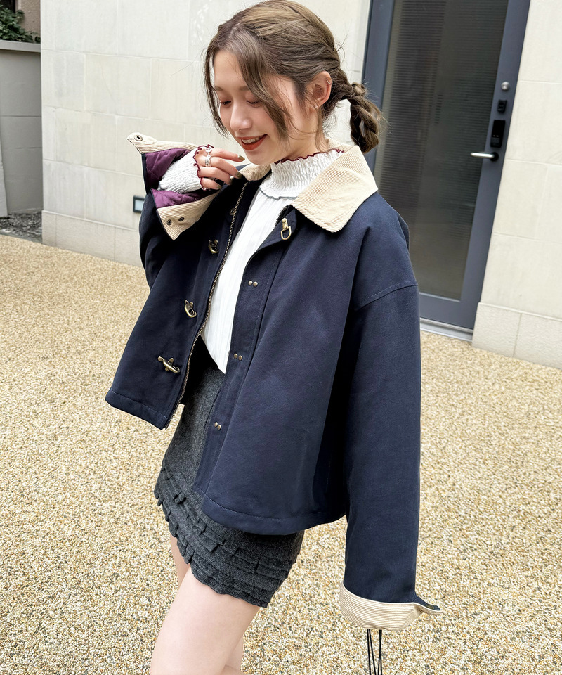 ダックファイヤーマンクロップドジャケット 詳細画像 NY 7