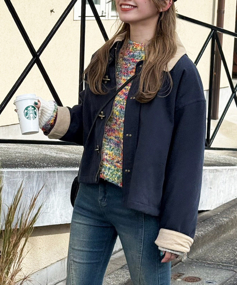 ダックファイヤーマンクロップドジャケット 詳細画像 NY 9