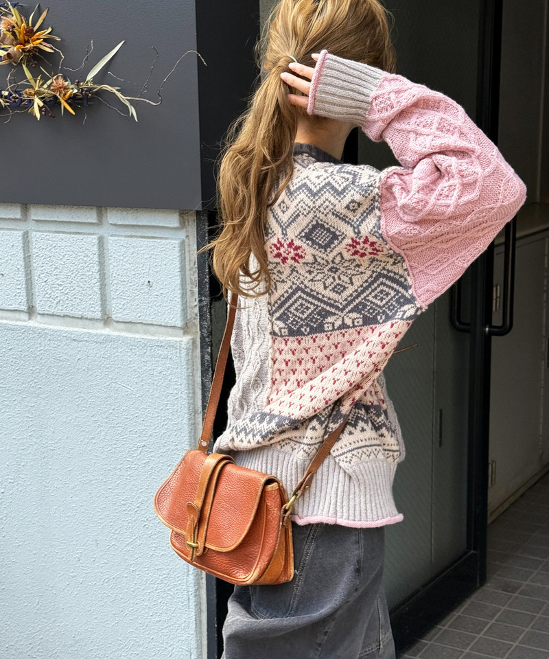 編地クレイジーニット 詳細画像 ネイビー 6